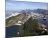 View Over Rio De Janeiro From the Sugarloaf Mountain, Rio De Janeiro, Brazil, South America-Olivier Goujon-Mounted Photographic Print