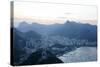 View over Rio de Janeiro Seen from the Top of the Sugar Loaf Mountain, Rio de Janeiro, Brazil-Yadid Levy-Stretched Canvas