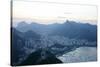 View over Rio de Janeiro Seen from the Top of the Sugar Loaf Mountain, Rio de Janeiro, Brazil-Yadid Levy-Stretched Canvas