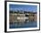 View over River Danube to Matthias Church (Matyas Templom) and Fishermen's Bastion, Budapest, Centr-Stuart Black-Framed Photographic Print