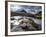 View Over River Etive Towards Snow-Capped Mountains, Rannoch Moor, Near Fort William, Scotland-Lee Frost-Framed Photographic Print