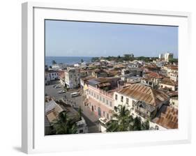 View Over Roof Tops, Old Town, Mombasa, Kenya, East Africa, Africa-Storm Stanley-Framed Photographic Print