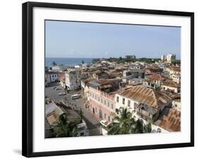 View Over Roof Tops, Old Town, Mombasa, Kenya, East Africa, Africa-Storm Stanley-Framed Photographic Print