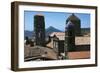 View over Roofs of Medieval Village of Casertavecchia-null-Framed Giclee Print