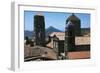 View over Roofs of Medieval Village of Casertavecchia-null-Framed Giclee Print