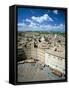 View Over Rooftops from the Torre Mangia in Piazza Del Campo, Siena, Tuscany, Italy-Lee Frost-Framed Stretched Canvas