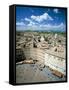 View Over Rooftops from the Torre Mangia in Piazza Del Campo, Siena, Tuscany, Italy-Lee Frost-Framed Stretched Canvas