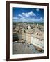 View Over Rooftops from the Torre Mangia in Piazza Del Campo, Siena, Tuscany, Italy-Lee Frost-Framed Photographic Print