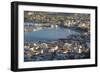 View over Rooftops to the Picturesque Harbour, Zakynthos Town, Zakynthos (Zante) (Zakinthos)-Ruth Tomlinson-Framed Photographic Print