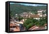 View over Sabara and Nossa Senhora Do Carmo Church-Gabrielle and Michael Therin-Weise-Framed Stretched Canvas