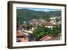 View over Sabara and Nossa Senhora Do Carmo Church-Gabrielle and Michael Therin-Weise-Framed Photographic Print