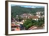 View over Sabara and Nossa Senhora Do Carmo Church-Gabrielle and Michael Therin-Weise-Framed Photographic Print