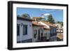 View over Sabara and Nossa Senhora Do Carmo Church-Gabrielle and Michael Therin-Weise-Framed Photographic Print