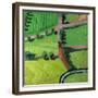 View over Safron Walden or Thaxted-Thomas MacGregor-Framed Giclee Print