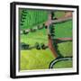 View over Safron Walden or Thaxted-Thomas MacGregor-Framed Giclee Print