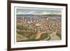 View over San Francisco, California-null-Framed Art Print