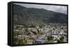 View over San Martin De Los Andes, Patagonia, Argentina, South America-Yadid Levy-Framed Stretched Canvas