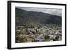 View over San Martin De Los Andes, Patagonia, Argentina, South America-Yadid Levy-Framed Photographic Print