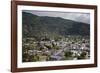 View over San Martin De Los Andes, Patagonia, Argentina, South America-Yadid Levy-Framed Photographic Print