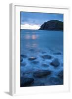 View over Sea from Dail Beag Beach, Lewis, Outer Hebrides, Scotland, UK, June 2009-Muñoz-Framed Photographic Print