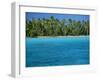 View Over Sea to the Beach, Bora Bora, Leeward Group, Society Islands, South Pacific Islands-Maurice Joseph-Framed Premium Photographic Print