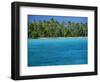 View Over Sea to the Beach, Bora Bora, Leeward Group, Society Islands, South Pacific Islands-Maurice Joseph-Framed Photographic Print