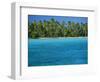 View Over Sea to the Beach, Bora Bora, Leeward Group, Society Islands, South Pacific Islands-Maurice Joseph-Framed Photographic Print