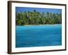 View Over Sea to the Beach, Bora Bora, Leeward Group, Society Islands, South Pacific Islands-Maurice Joseph-Framed Photographic Print