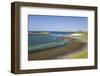 View over Shore at Low Tide to Distant Coral Beach-Ruth Tomlinson-Framed Photographic Print