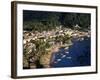 View Over Soufriere, St. Lucia, Windward Islands, West Indies, Caribbean, Central America-Yadid Levy-Framed Photographic Print