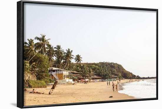 View over South Anjuna Beach, Goa, India, Asia-Yadid Levy-Framed Photographic Print