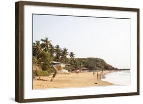 View over South Anjuna Beach, Goa, India, Asia-Yadid Levy-Framed Photographic Print