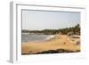 View over South Anjuna Beach, Goa, India, Asia-Yadid Levy-Framed Photographic Print