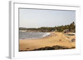 View over South Anjuna Beach, Goa, India, Asia-Yadid Levy-Framed Photographic Print