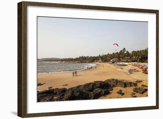 View over South Anjuna Beach, Goa, India, Asia-Yadid Levy-Framed Photographic Print