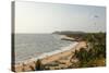 View over South Anjuna Beach, Goa, India, Asia-Yadid Levy-Stretched Canvas