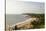 View over South Anjuna Beach, Goa, India, Asia-Yadid Levy-Stretched Canvas