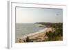 View over South Anjuna Beach, Goa, India, Asia-Yadid Levy-Framed Photographic Print