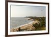 View over South Anjuna Beach, Goa, India, Asia-Yadid Levy-Framed Photographic Print