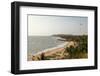 View over South Anjuna Beach, Goa, India, Asia-Yadid Levy-Framed Photographic Print