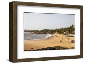 View over South Anjuna Beach, Goa, India, Asia-Yadid Levy-Framed Photographic Print