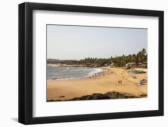 View over South Anjuna Beach, Goa, India, Asia-Yadid Levy-Framed Photographic Print