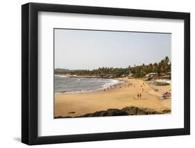 View over South Anjuna Beach, Goa, India, Asia-Yadid Levy-Framed Photographic Print