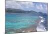 View over South Coast and Coral Reef-Frank Fell-Mounted Photographic Print