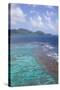 View over South Coast and Coral Reef-Frank Fell-Stretched Canvas