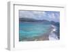 View over South Coast and Coral Reef-Frank Fell-Framed Photographic Print