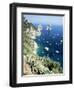 View Over Southern Coast to the Faraglioni Rocks, Island of Capri, Campania, Italy, Mediterranean-Ruth Tomlinson-Framed Premium Photographic Print