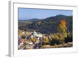 View over St. Blasien with the Monastery, Black Forest, Baden Wurttemberg, Germany, Europe-Markus Lange-Framed Photographic Print