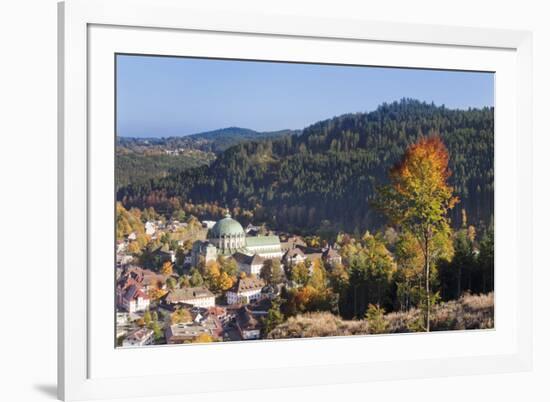 View over St. Blasien with the Monastery, Black Forest, Baden Wurttemberg, Germany, Europe-Markus Lange-Framed Photographic Print