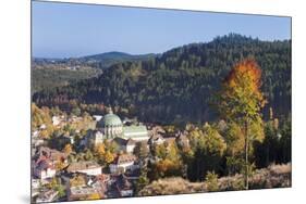 View over St. Blasien with the Monastery, Black Forest, Baden Wurttemberg, Germany, Europe-Markus Lange-Mounted Photographic Print